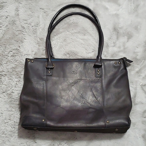 solo Bags Jay Leather Laptop Tote Bag Poshmark